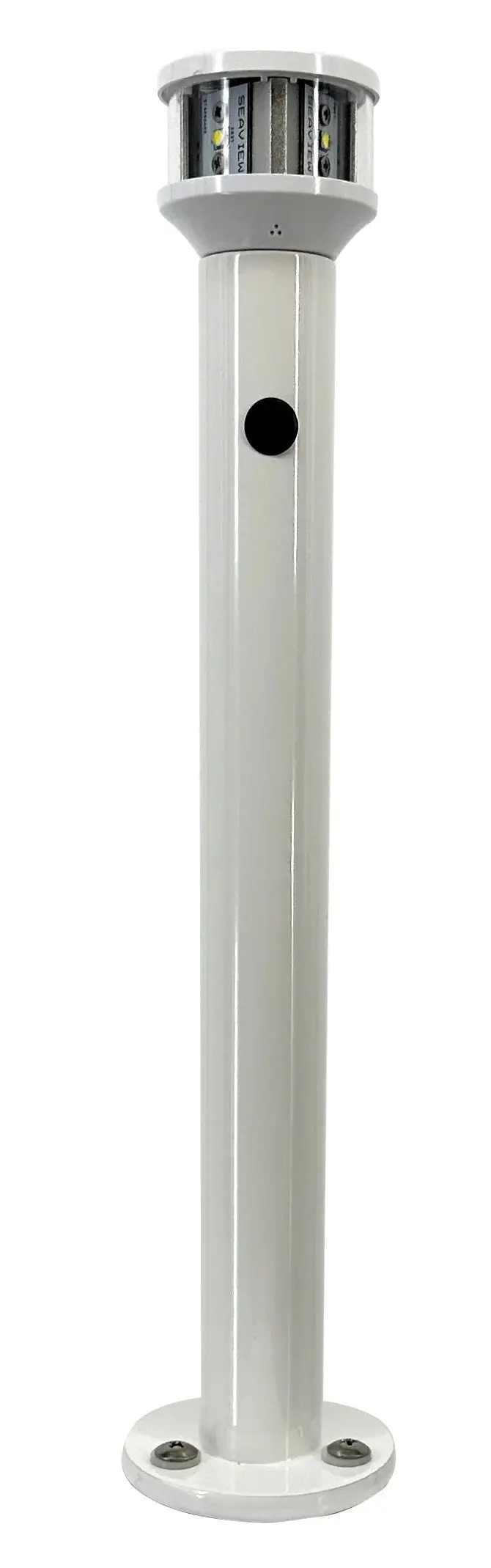 Seaview 36In White Light Post With Ltbled12 Nav Light 1
