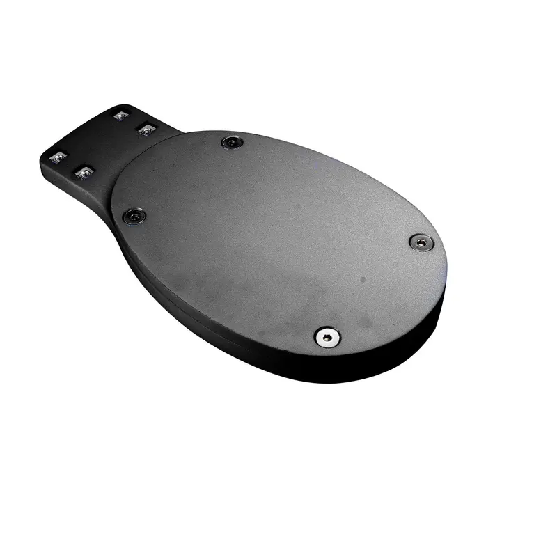 Seaview Adablankblk Plate Black Use For Spotlight, No Holes 1