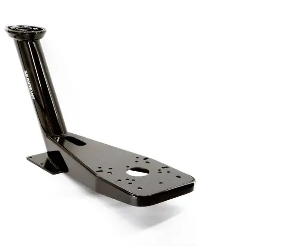 Seaview Pmadm2m2blk Dual Mount Aft Rake Requires Plate Black Finish 1