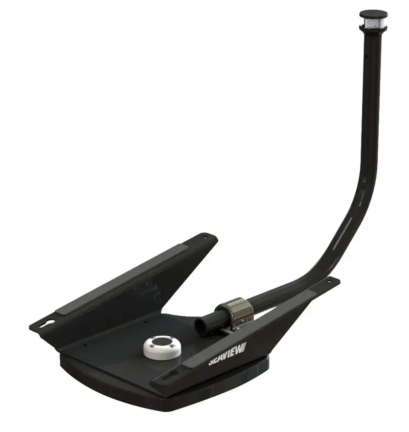 Seaview Svslwbbkled Wedge Base For Starlink - Black With Light Bar And 3Nm Led 1