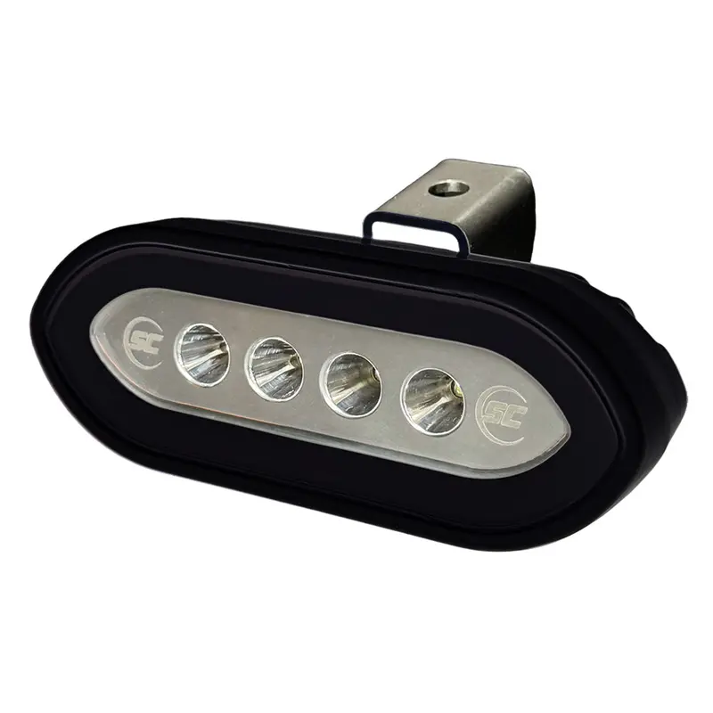 Shadow-Caster Bracket Mount Spreader Light - Black Housing - White [Scm-Slb4x-Gw-Bk] 1