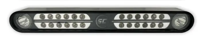 Shadow Caster Eagle Ray Light Bar Dual Optics Black Housing 12/24V 1