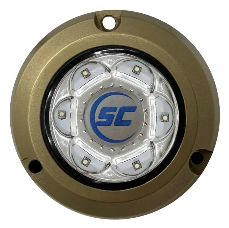 Shadow Caster Sc2 Underwater Led Light  Bimini Blue 12V Bronze Surface Mount 1