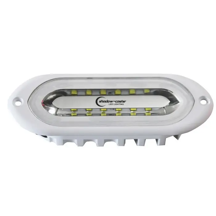 Shadow Caster Scm-Sl Spreader Light Great White Led Flush Mount White Housing 1