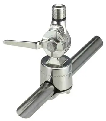 Shakespeare 4188Sl Rail Mount For 1 - 1 1/4In Rails Stainless Steel Ratchet 1