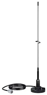 Shakespeare 5218 19In Black Magnetic Mount Vhf Antenna 1