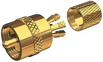 Shakespeare Pl259cpg Connector Gold Plated 1