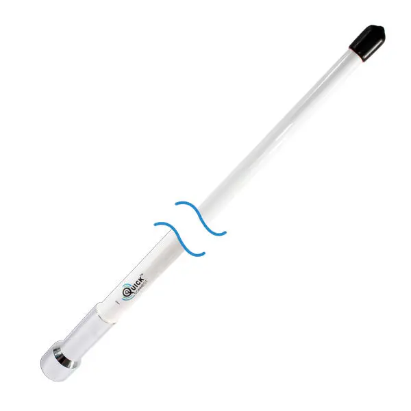 Shakespeare Quick Connect 4Ft Vhf Antenna Chrome Ferrule Packed In Tube 1