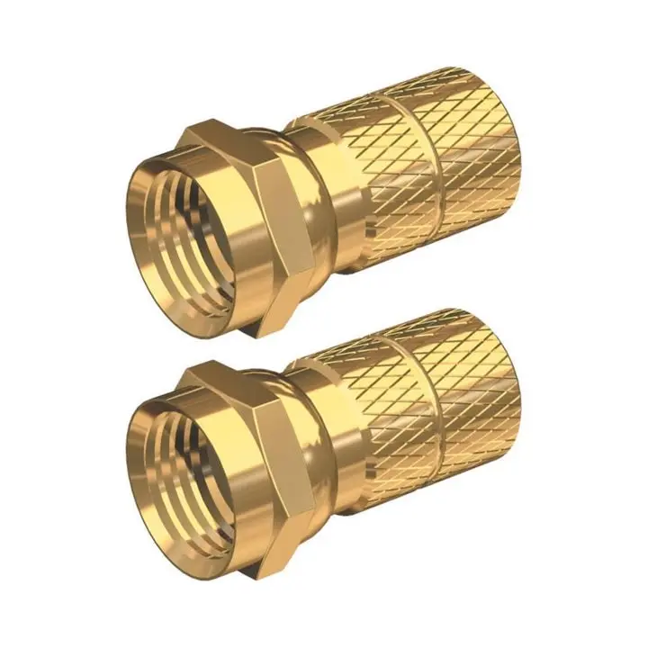 Shakespeare Tv1060 Screw-On F Connector (2-Pak) 1
