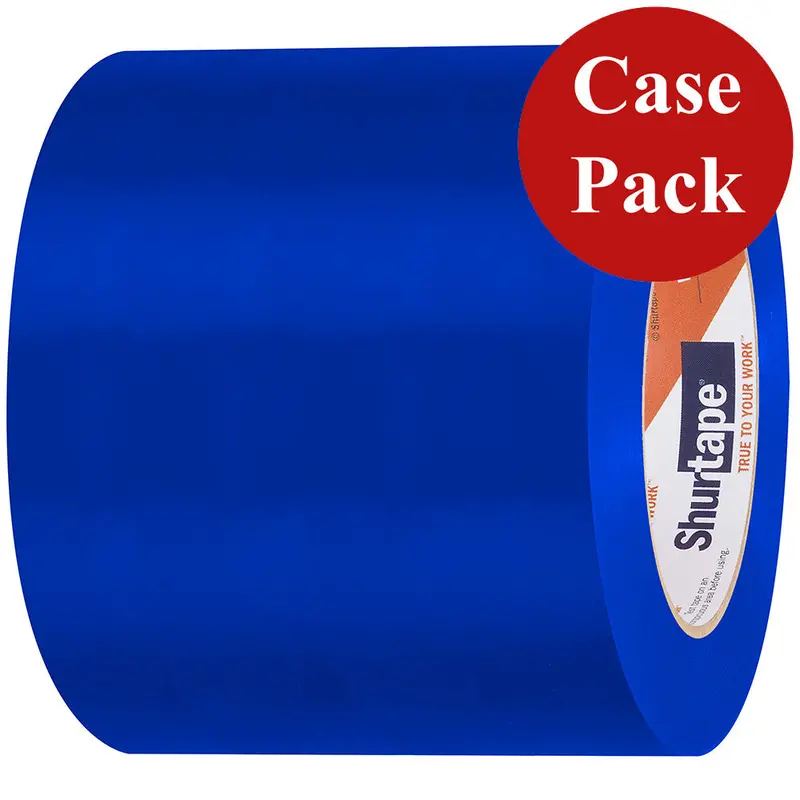 Shurtape Uv-Resistant Marine Hull Preservation Tape - 96Mm - 33M Roll - Straight Edge Blue *Case Of 12 Rolls* [105750C] 1