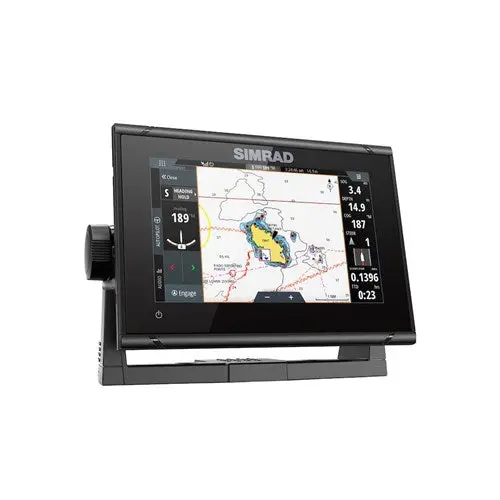 Simrad Go7 Xsr 7In Plotter With Hdi Tranducer C-Map Discover Microsd 1
