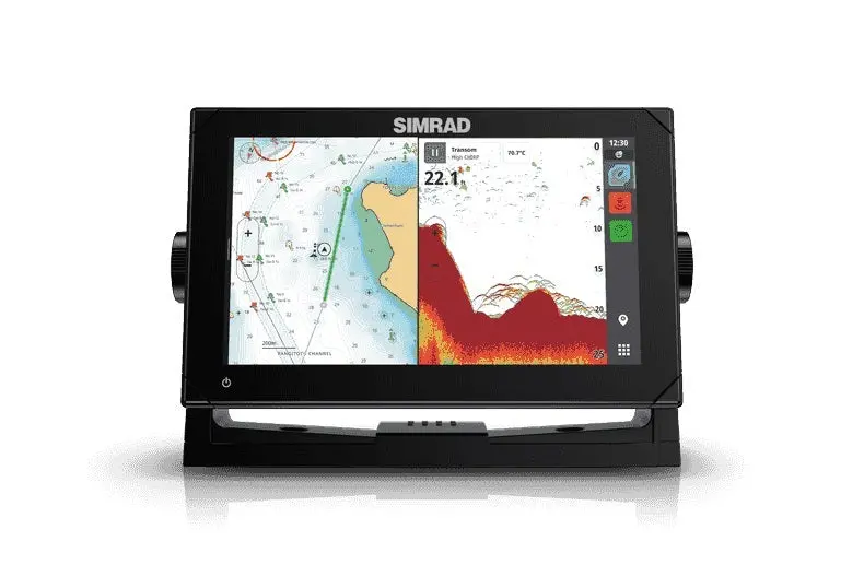 Simrad Nsx3009 9In Mfd With Active Imaging Transducer 1