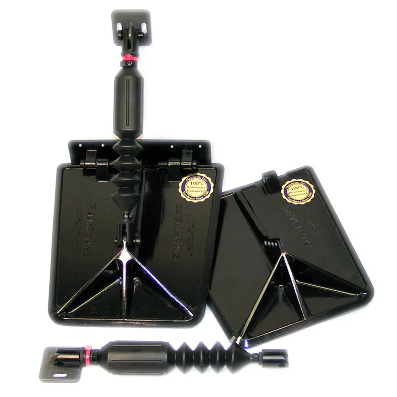 Smart Tab Sx Composite Trim Tabs By Lectrotab 9.5 X 10 F/12'-16 Boat W/40 - 80Hp - Black [Sx9510-40] 1