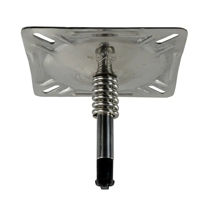 Springfield Kingpin 7" X 7" Seat Mount W/Spring - Polished [1614201-Pp] 1