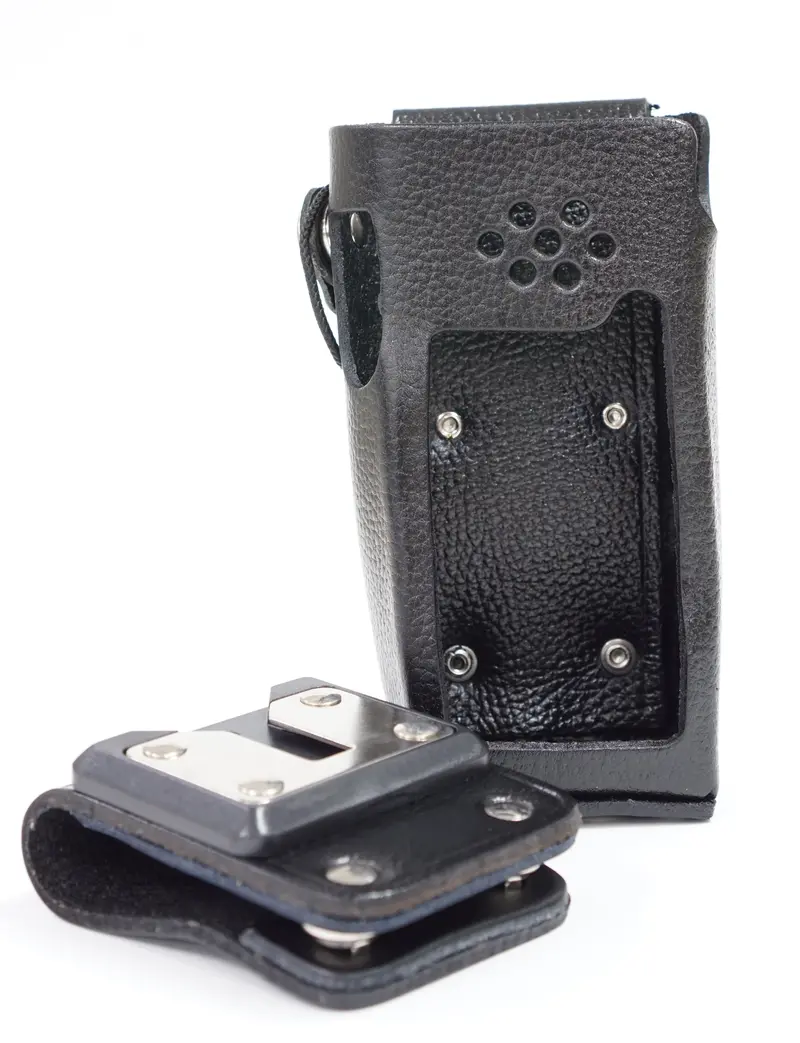 Standard Horizon Leather Case With Swivel Belt Clip 1
