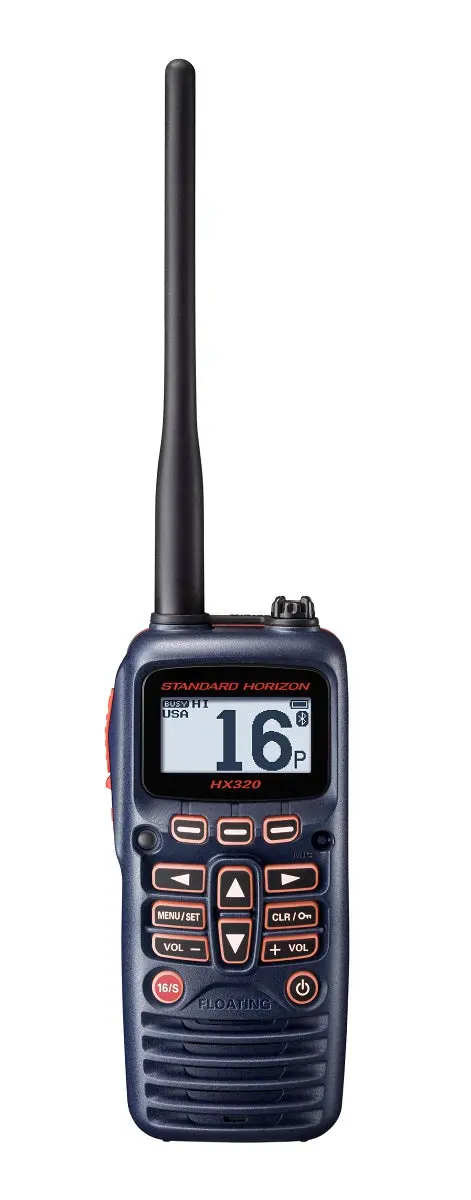 Standard Hx320 6W Floating Hand Held Vhf 1