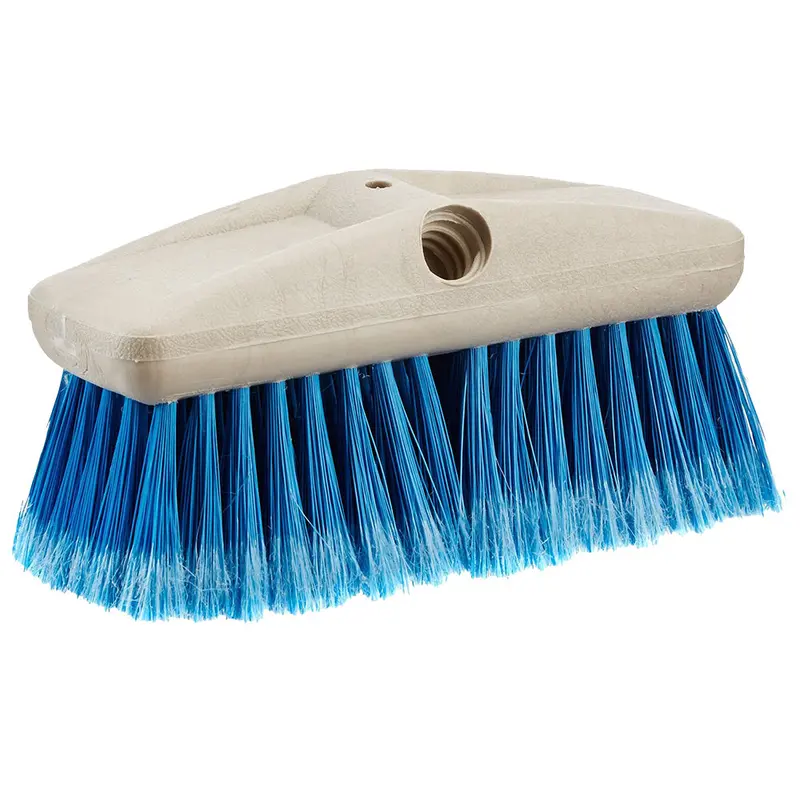 Star Brite 8" Medium Bristle Wash Brush - Extend-A-Brush Compatible - Blue, Medium [40011] 1