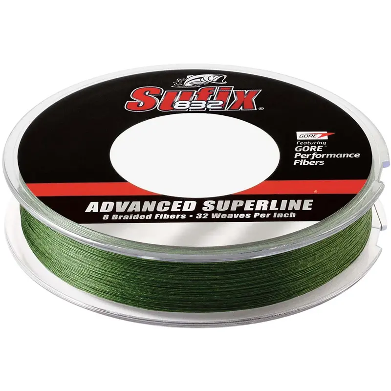 Sufix 832 Advanced Superline Braid - 10Lb - Low-Vis Green - 300 Yds [660-110G] 1
