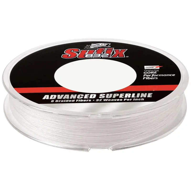 Sufix 832 Advanced Superline Braid - 15Lb - Ghost - 300 Yds [660-115Gh] 1