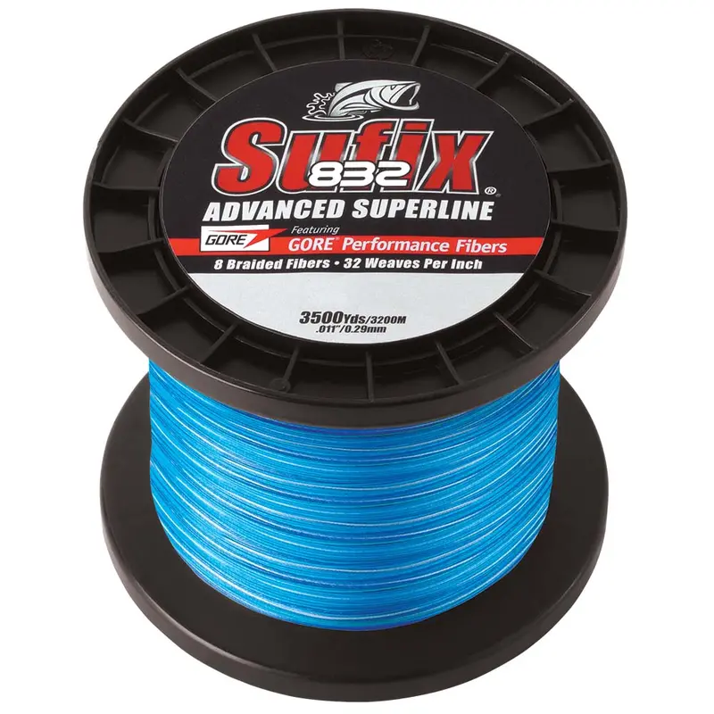 Sufix 832 Advanced Superline Braid - 30Lb - Coastal Camo - 3500 Yds [660-430Cc] 1