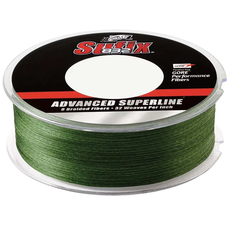 Sufix 832 Advanced Superline Braid - 6Lb - Low-Vis Green - 600 Yds [660-206G] 1