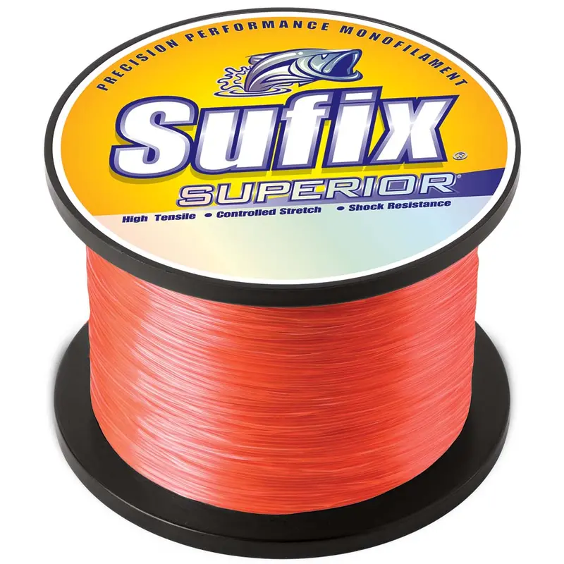 Sufix Superior Neon Fire Monofilament - 10Lb - 1495 Yds [636-110] 1