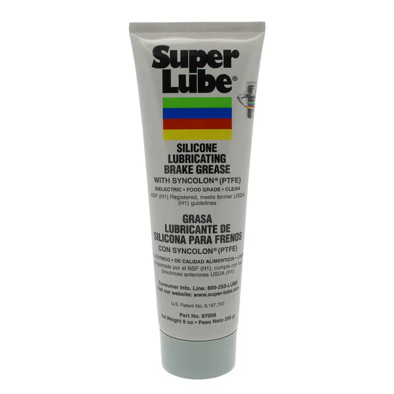 Super Lube Silicone Lubricating Brake Grease W/Syncolon - 8Oz Tube [97008] 1