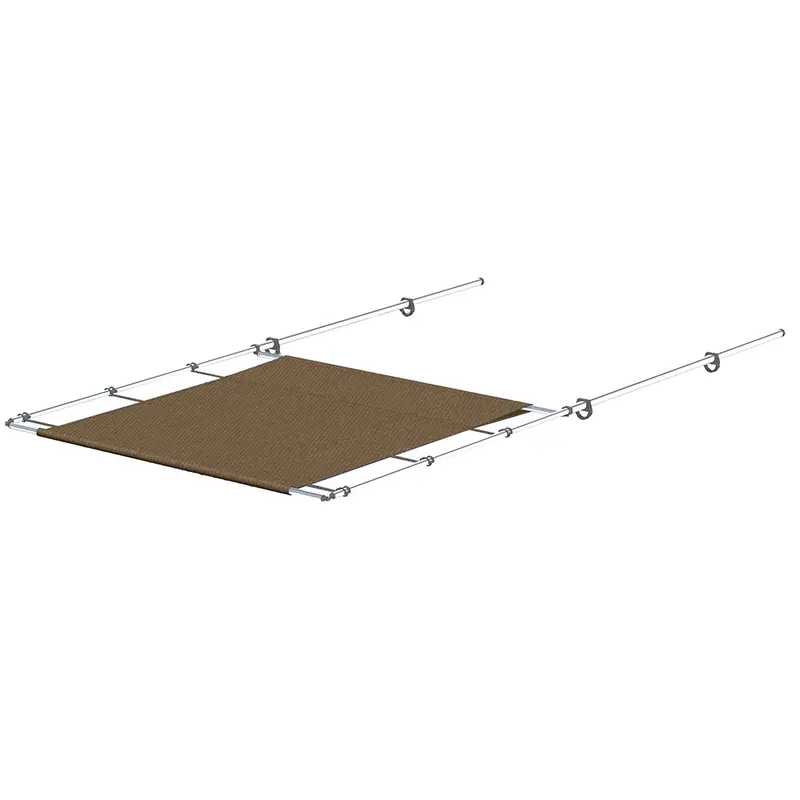 Sureshade Ptx Power Shade - 51" Wide - Stainless Steel - Toast [2021026261] 1