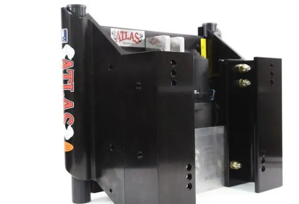T-H Marine Atlas 12In Jack Plate Heavy Duty Hydraulic Black Anodized 1