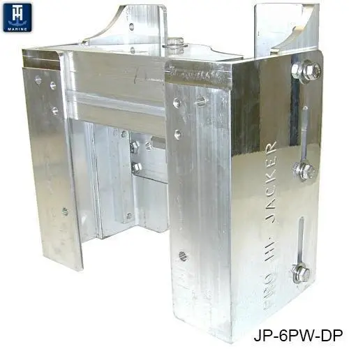 Th Marine Hi-Jacker 6In 3/8In Thick Jack Plate For Up To 175Hp Outboard 1