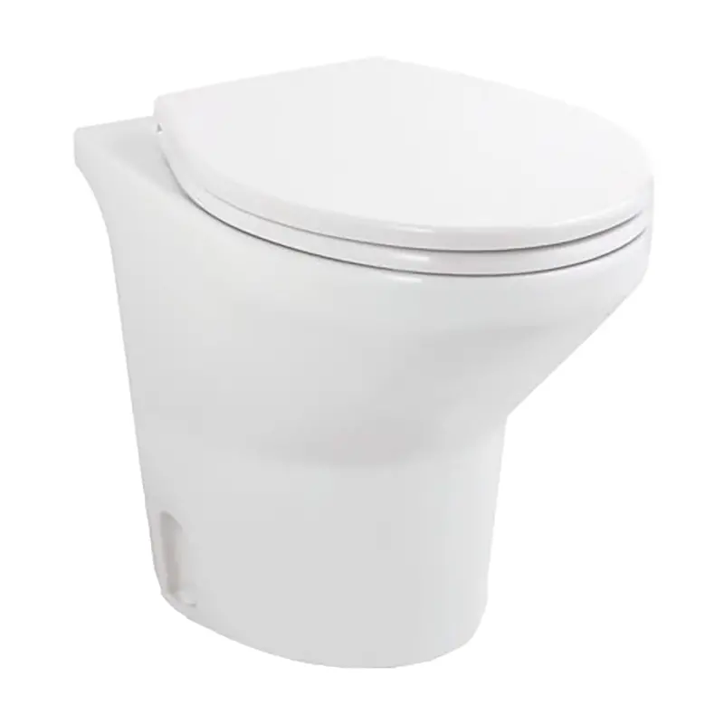Thetford Compass Touch Toilet - High, White - 24V [T-Com024nw/Tsft/Na] 1