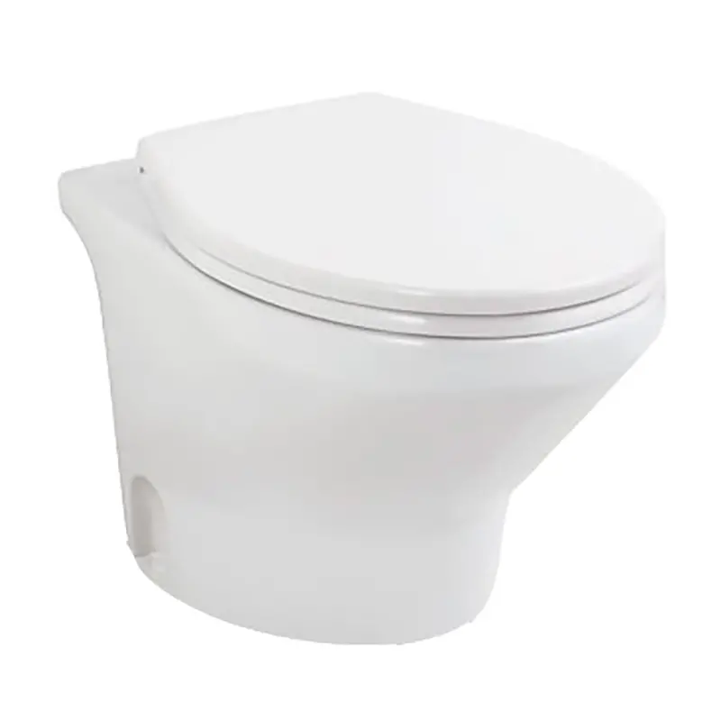 Thetford Compass Touch Toilet - Low, White, 24V [T-Com024pw/Tsft/Na] 1