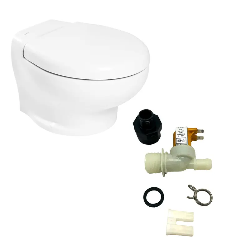 Thetford Nano Touch Compact Toilet Freshwater Kit - 24V [T-Nan024pw/Tsft/Na-Fwkit] 1