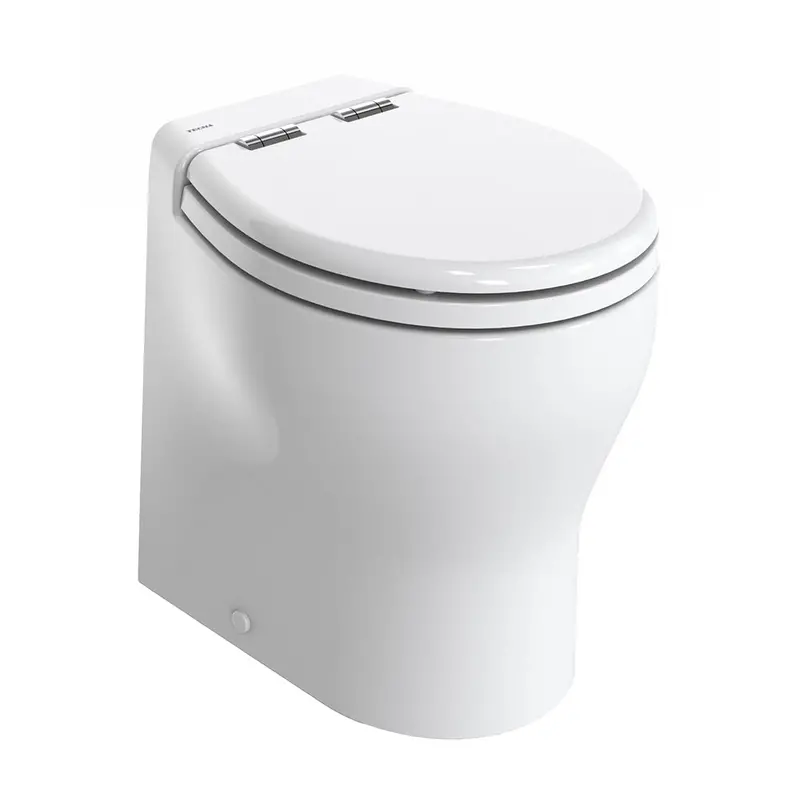 Thetford Silence 2G W/Wood Polyester Soft Close Seat  Standard Solenoid - High, White, 24V [T-E2g024nw/D00c00] 1