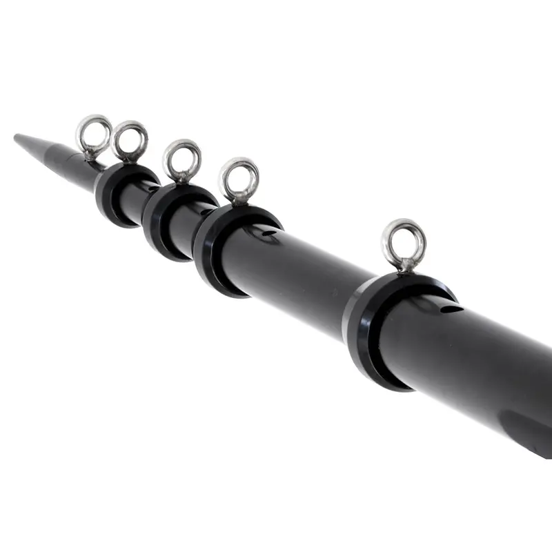 Tigress Xd Telescoping Aluminum Outrigger Poles - 15 - 1-1/2" Od Black [88924-1] 1
