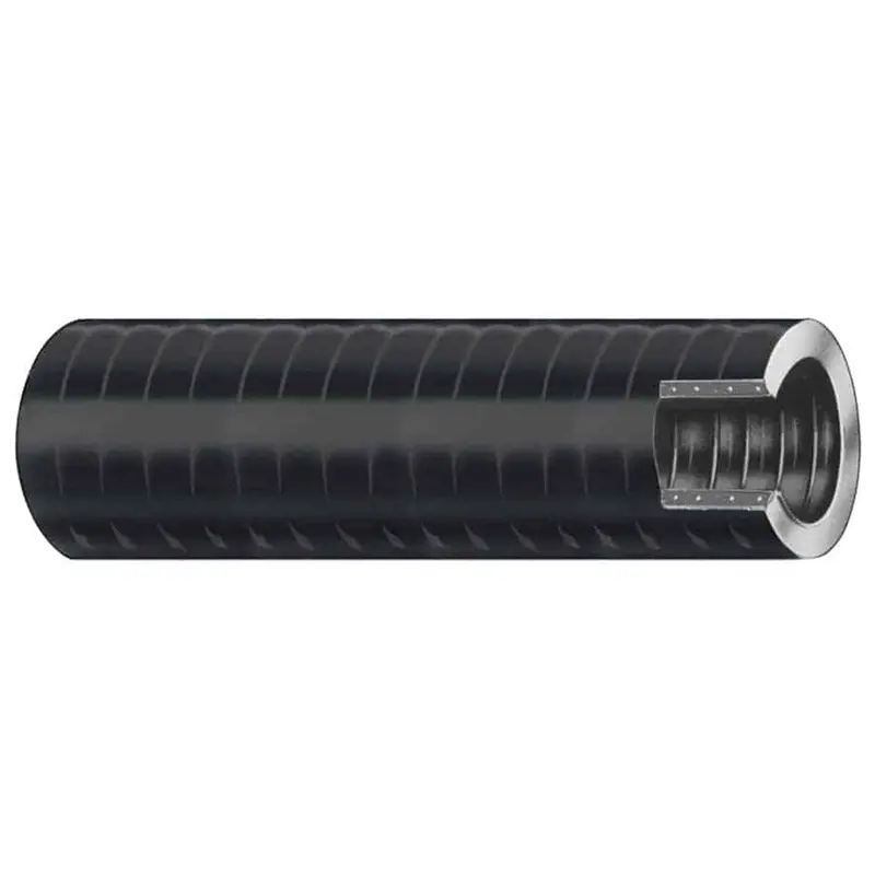 Trident Marine 1-1/2" X 50 Vac Xhd Bilge  Live Well Hose - Hard Pvc Helix - Black [149-1126] 1