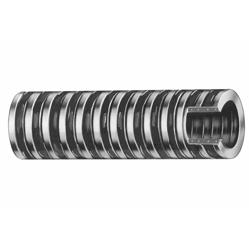 Trident Marine 1-1/8" Heavy Duty Pvc Bilge  Livewell Hose (Fda) - Clear W/Black Helix - Sold By The Foot [147-1186-Ft] 1