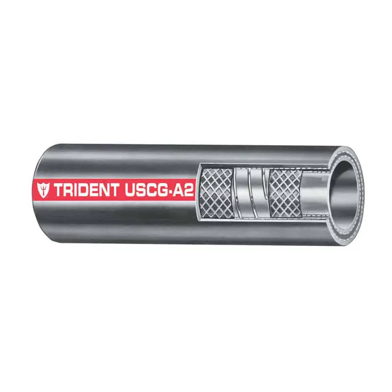 Trident Marine 2" X 50 Coil Type A2 Fuel Fill Hose [327-2006] 1