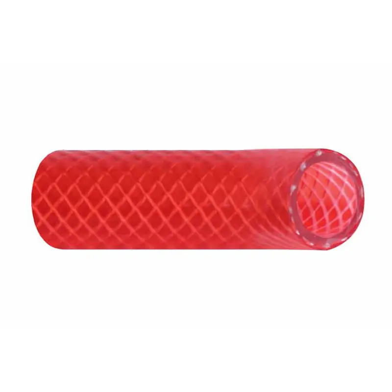 Trident Marine 3/4" Reinforced Pvc (Fda) Hot Water Feed Line Hose - Drinking Water Safe - Translucent Red - Sold By The Foot [166-0346-Ft] 1