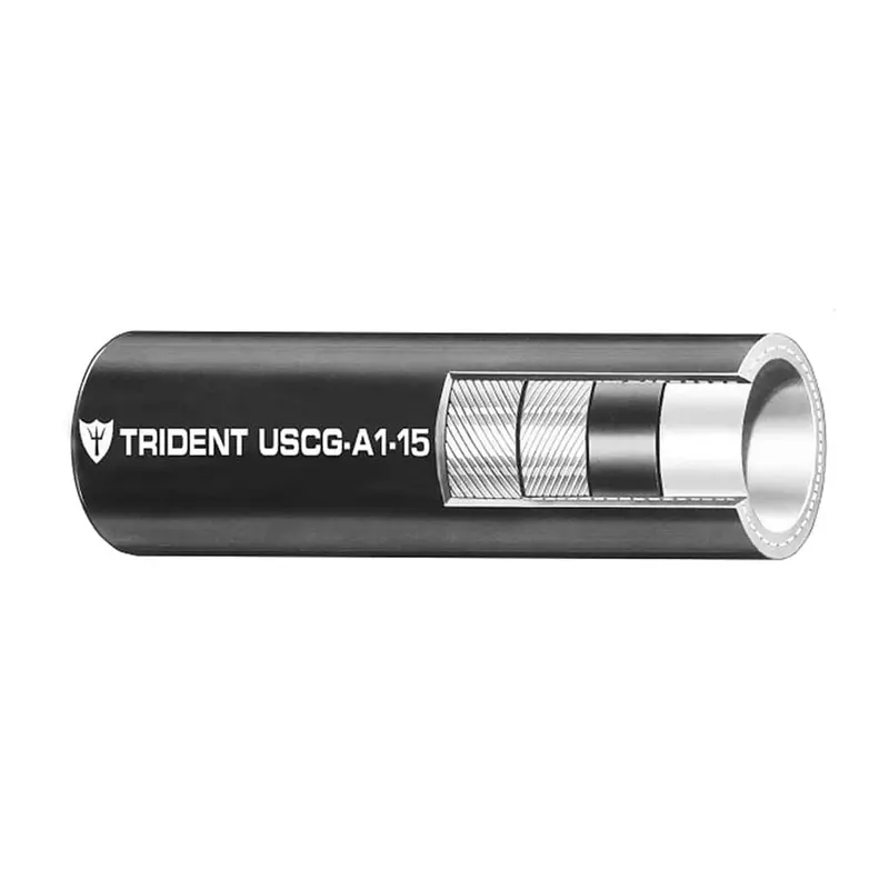 Trident Marine 3/8" Low Permeation Type A1-15 Fuel Line Hose - Black - Sold By The Foot [365-0386-Ft] 1