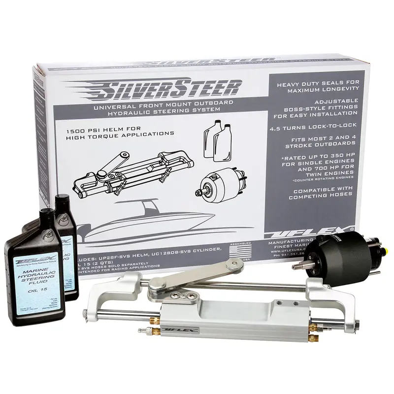 Uflex Silversteer Outboard Hydraulic Tilt Steering System - Uc130 V2 [Silversteerxp2t] 1