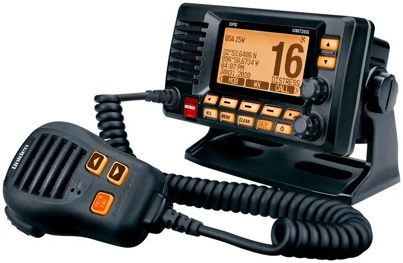 Uniden Um725g Black Vhf 1