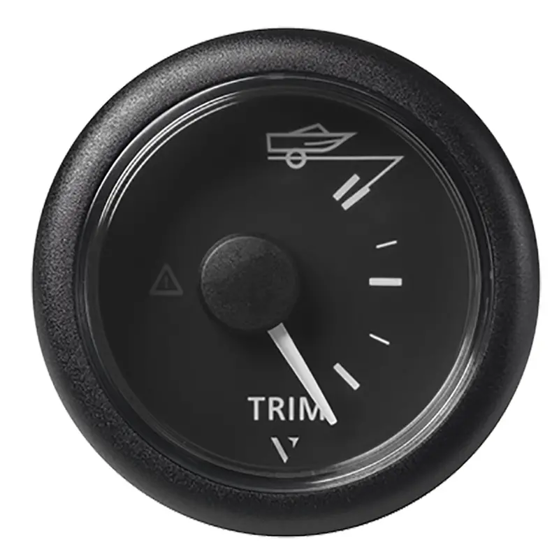 Veratron 52Mm (2-1/16") Viewline Trim Indicator Gauge Up/Down - Black Dial  Round Bezel [A2c59514180] 1