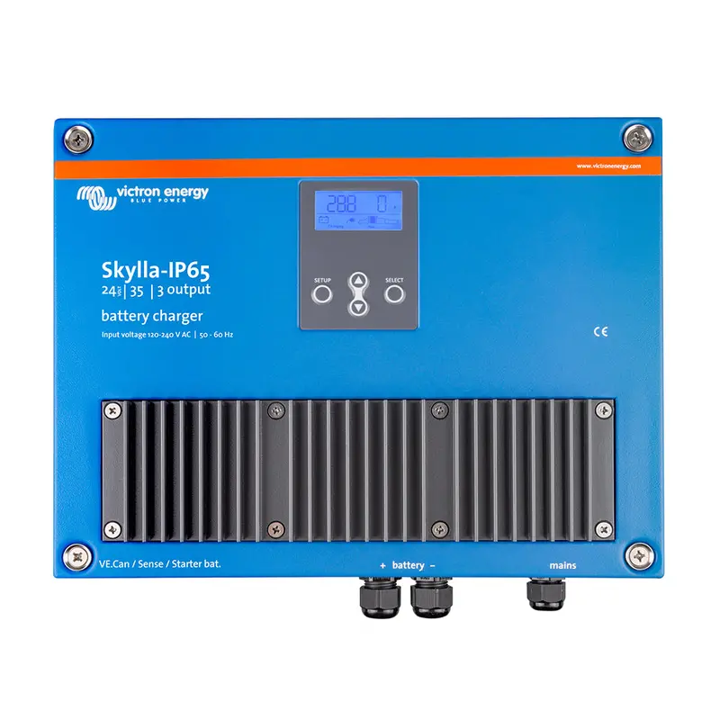Victron Skylla-Ip65 24/35 3-Bank 120-240Vac Battery Charger [Sky024035100] 1