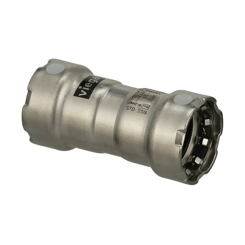 Viega Megapress 316 Fkm 1/2" Coupling W/Stop [91100] 1