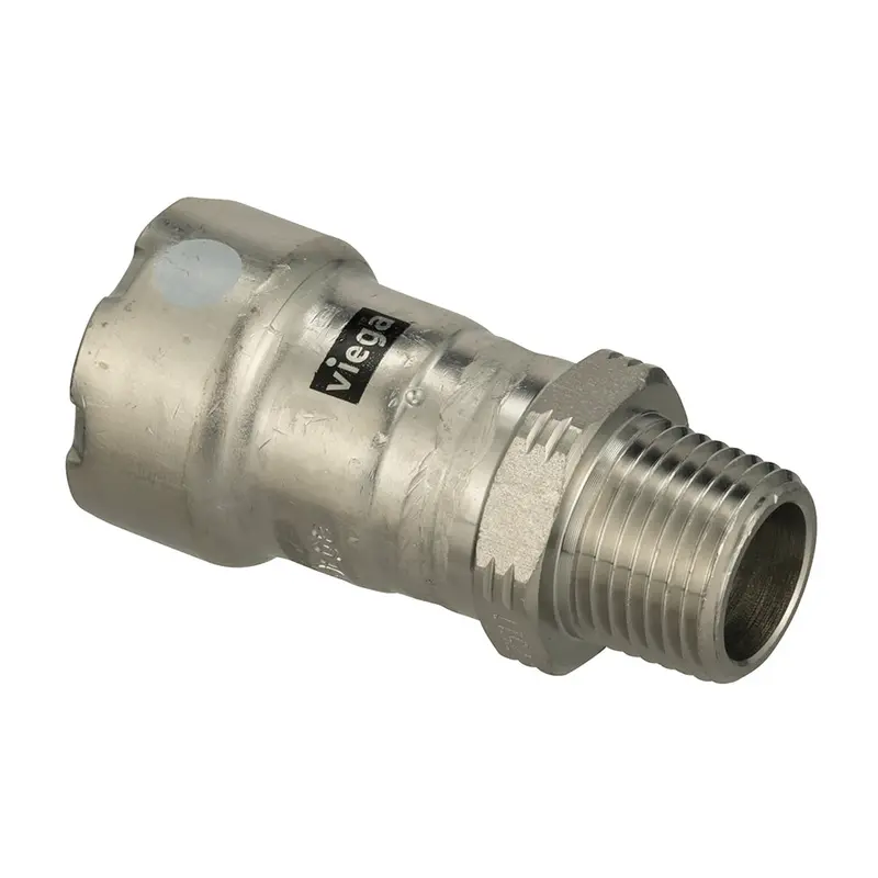 Viega Megapress 316 Fkm Mpt Adapter - 1-1/2" X 1-1/2" (Mpt) [91230] 1
