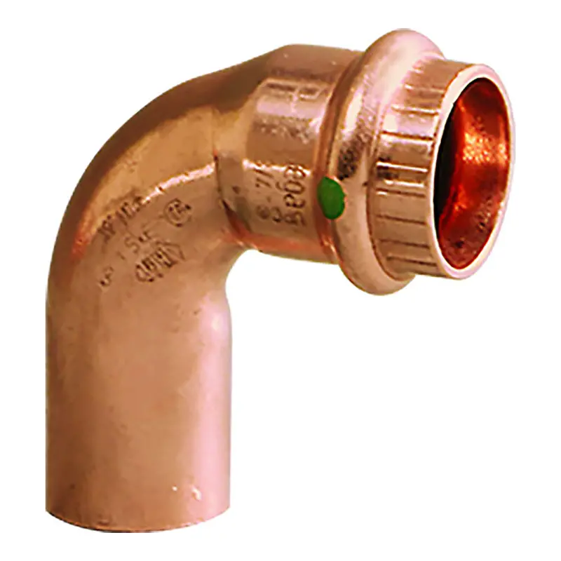 Viega Propress 1-1/4" - 90 Copper Elbow - Street/Press Connection - Smart Connect Technology [77062] 1