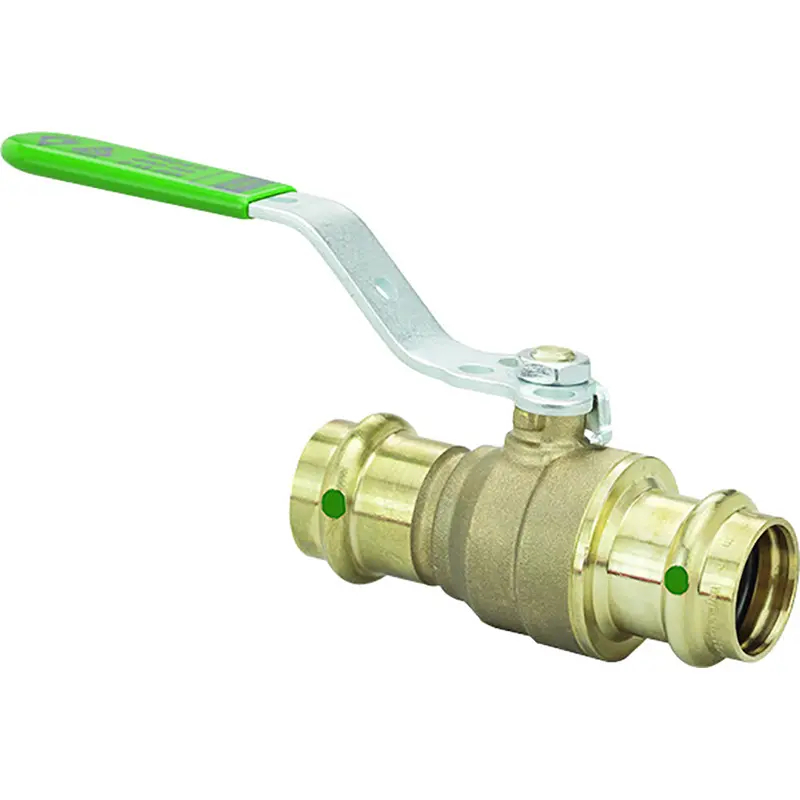 Viega Propress 1-1/4" Zero Lead Bronze Ball Valve W/Stainless Stem - Double Press Connection - Smart Connect Technology [79938] 1