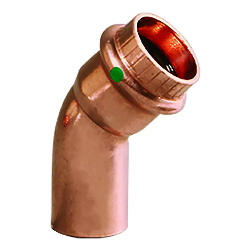 Viega Propress 1/2" - 45 Copper Elbow - Street/Press Connection [77637] 1