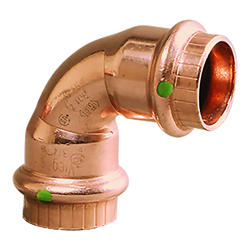Viega Propress 1" - 90 Copper Elbow - Double Press Connection - Smart Connect Technology [77027] 1